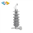 69kV Polymer Line Post Insolator με Κατακόρυφο Σφιγκτήρα και Βάση